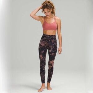 Lululemon align diamond dye (graphite grey pink pastel) pant